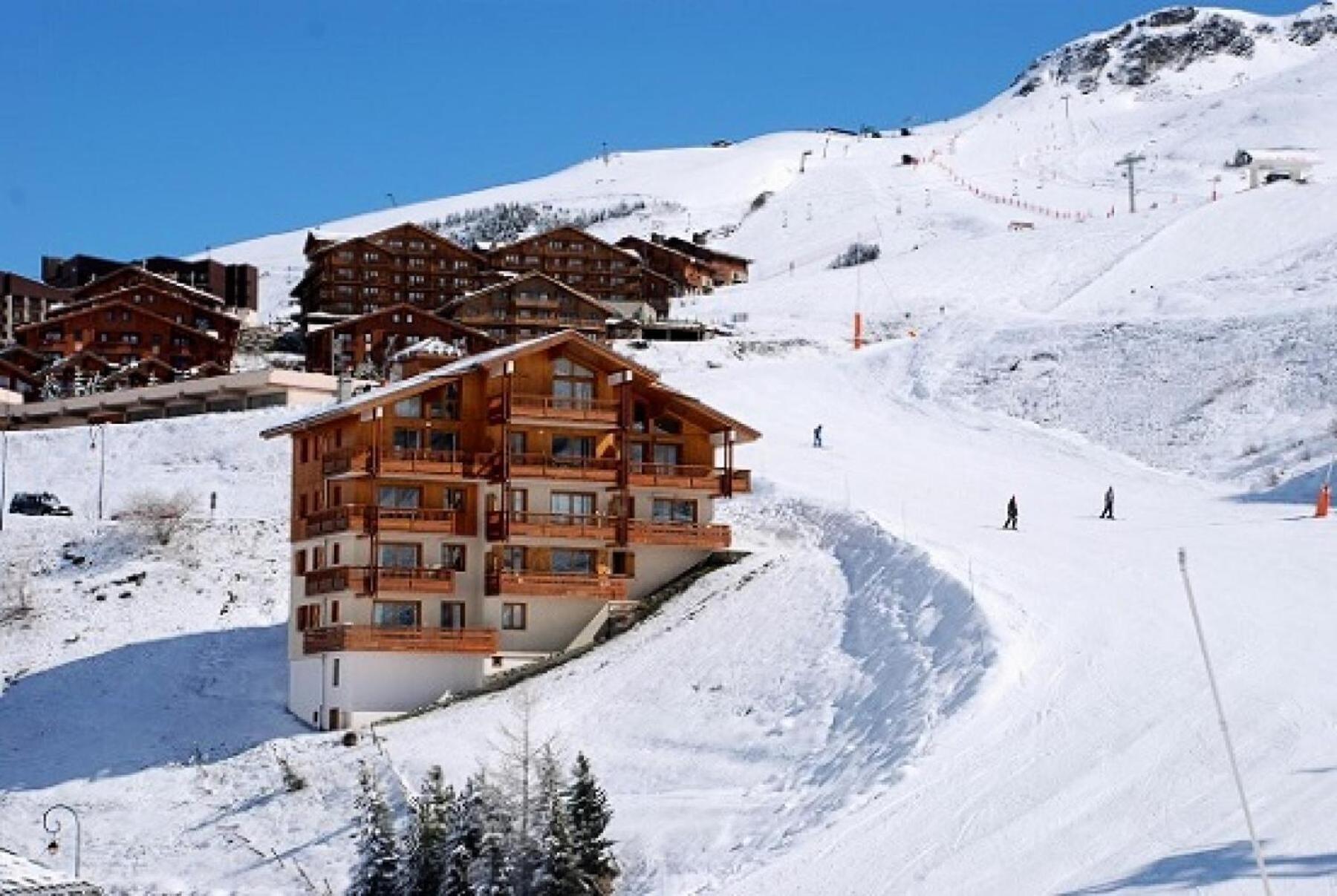 Residence Tetras Lyre - Appartement Spacieux - Depart Et Retour Skis Aux Pieds - Balcon Mae-0504 Saint-Martin-de-Belleville Dış mekan fotoğraf